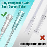 Geiserailie: conector duradero para tubo de oxígeno, uso reutilizable