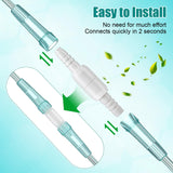 Geiserailie: conector para tubo de oxígeno, instalación rápida y segura