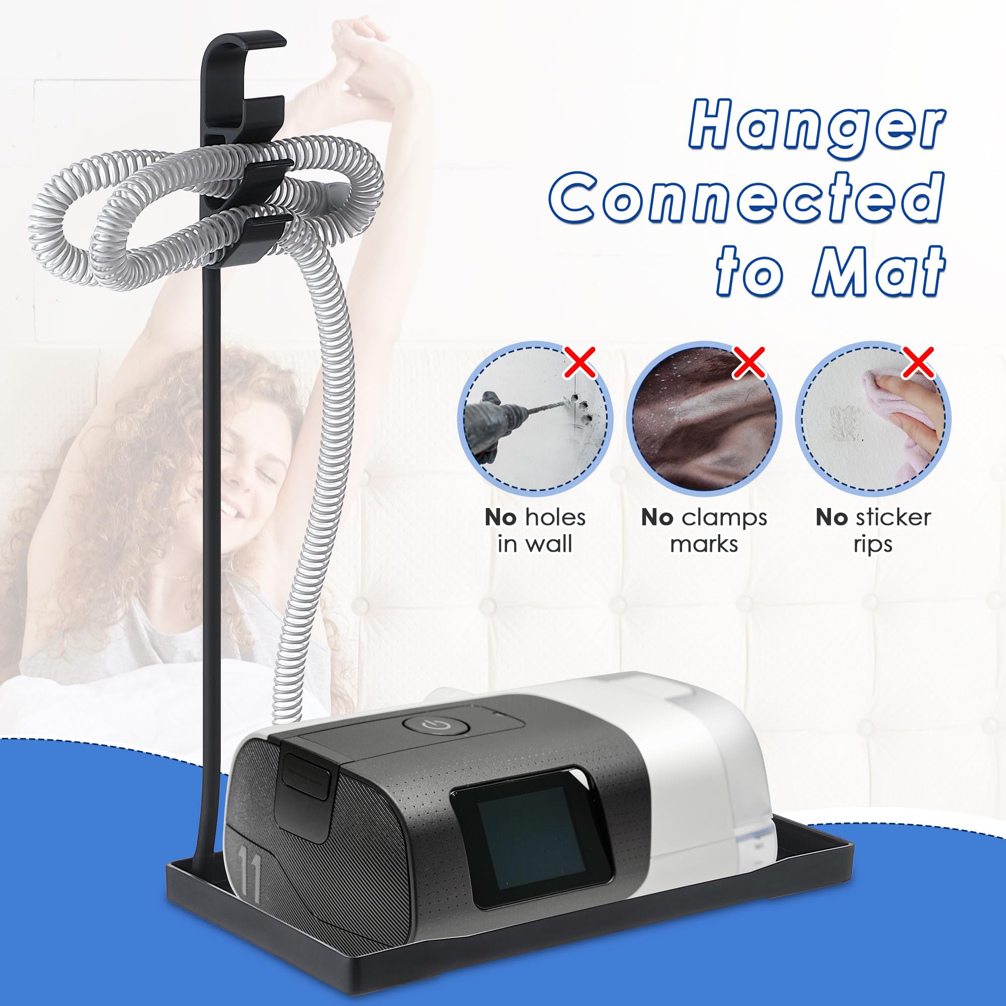 Geiserailie CPAP: compatibilidad-amplia, funciona con la mayoría de máquinas CPAP