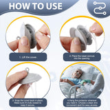 Geiserailie cubierta cannula nasal lavable y reutilizable para limpieza regular.