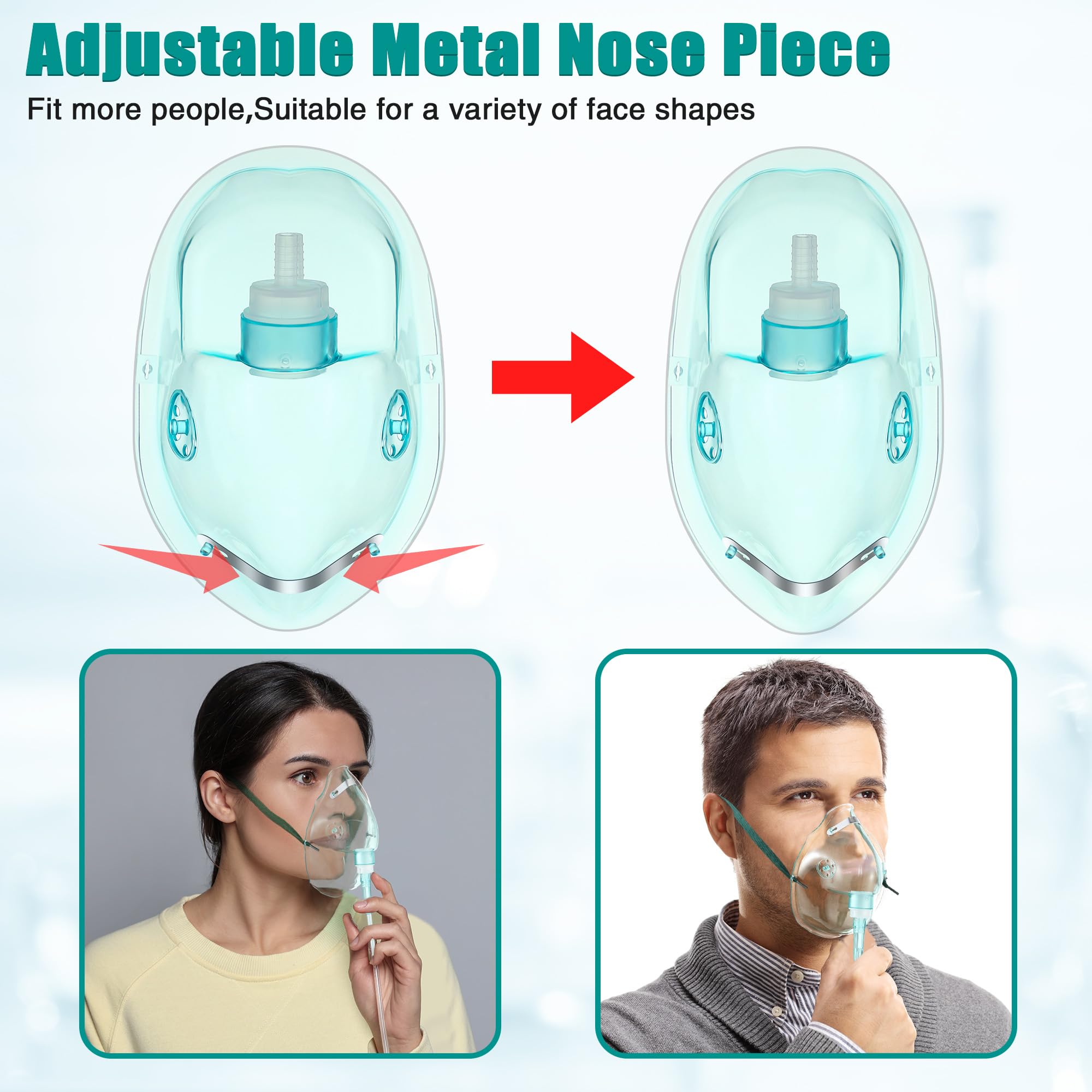 Geiserailie PVC suave y transparente para comodidad y supervisión.