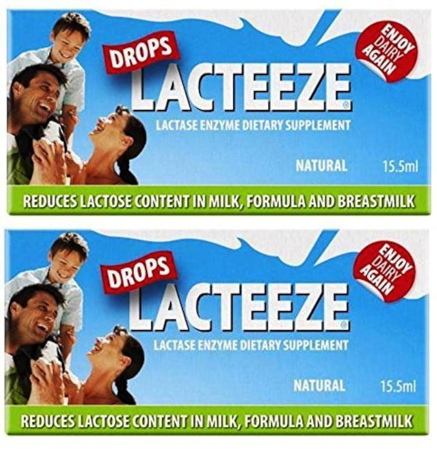 Gelda Scientific Lacteeze gotas, botella, apoyo digestivo suave para lactosa