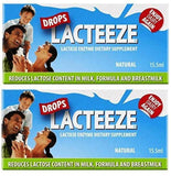 Gelda Scientific Lacteeze gotas, botella, apoyo digestivo suave para lactosa