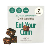GEM Calm Bite empaque elegante para llevar y disfrutar.