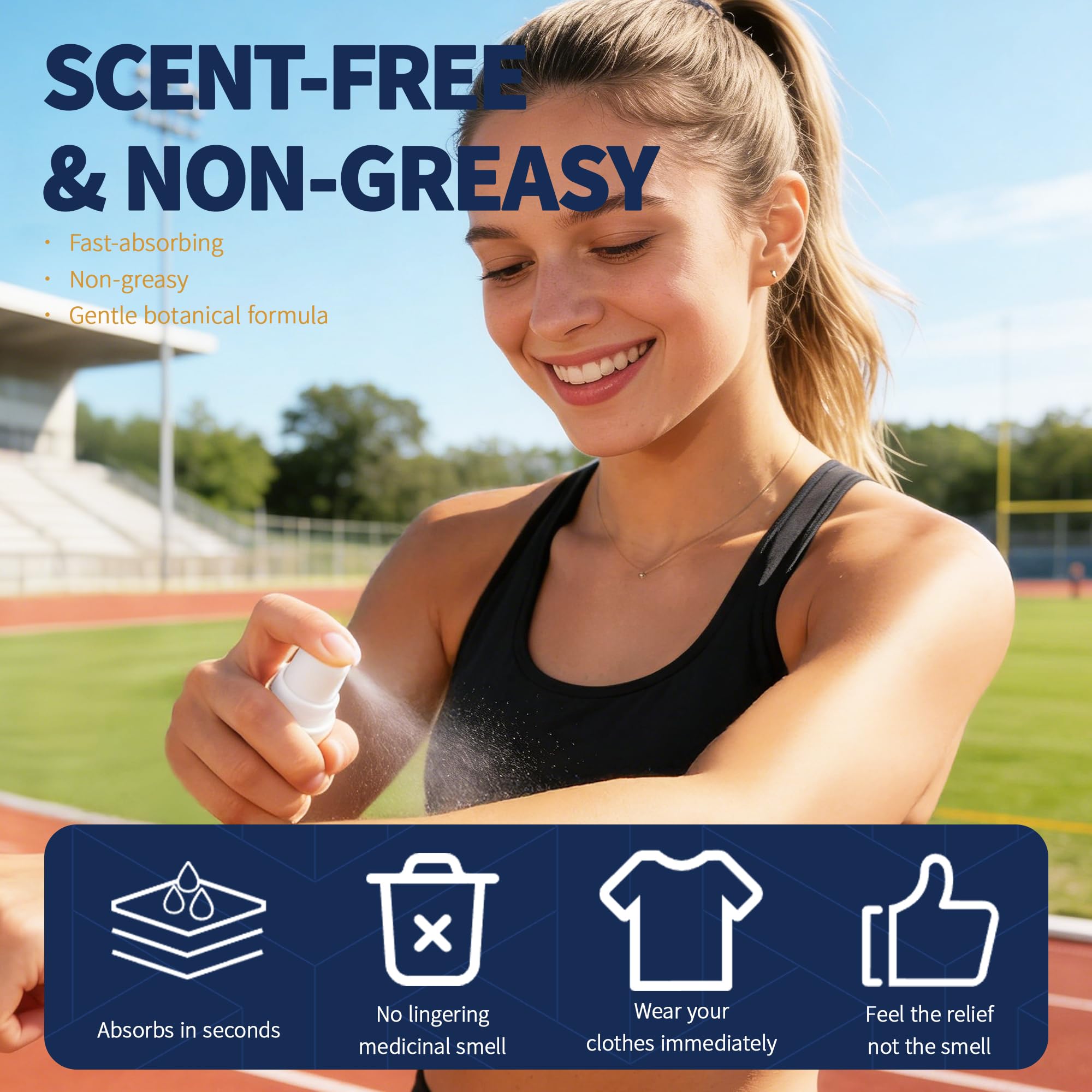 Efecto térmico intenso tras Gemächlich Zu Hause Arnica Spray.