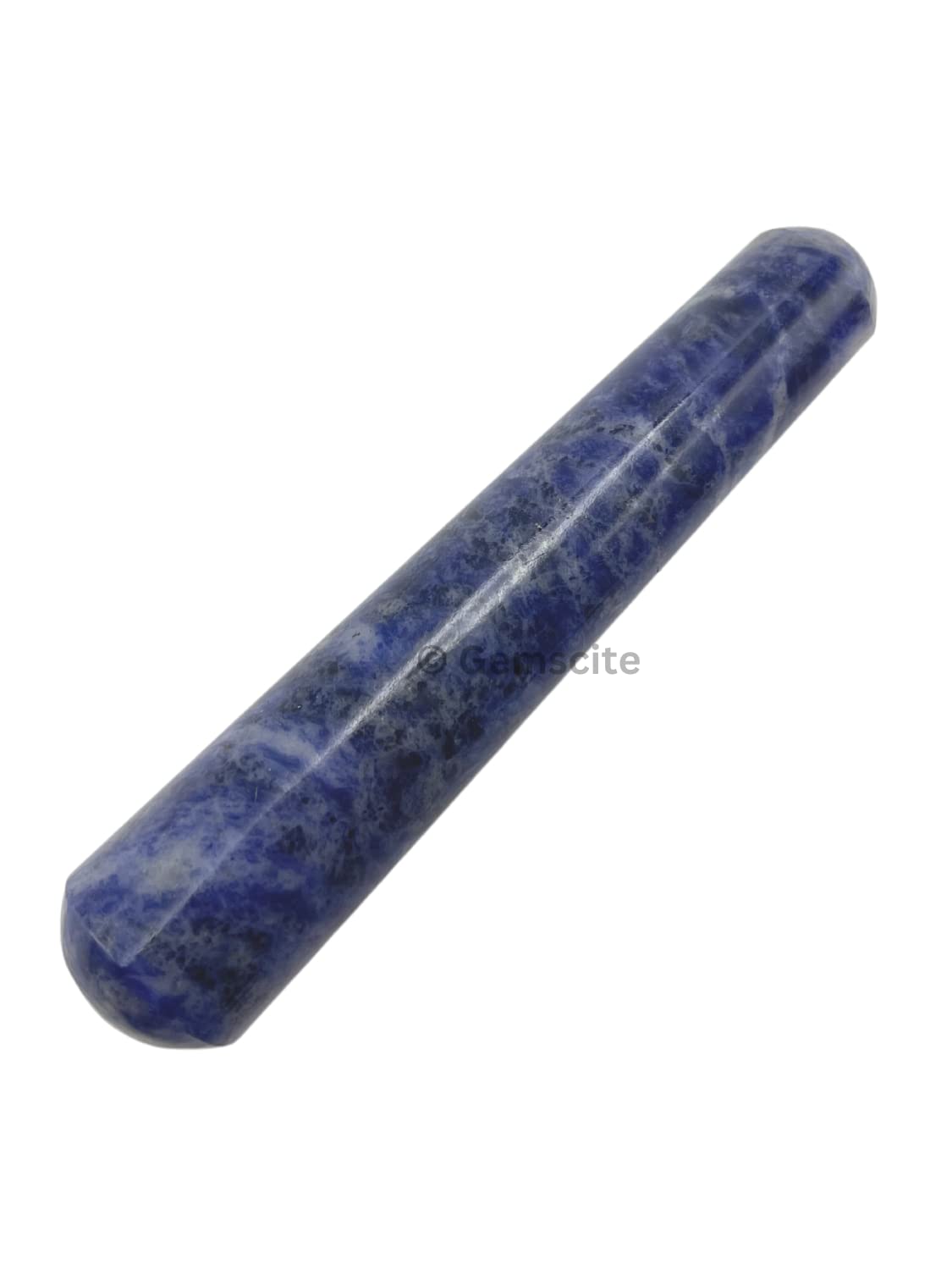 GEMSCITE varita de sodalita para meditación y claridad mental