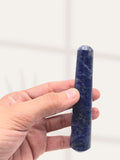 GEMSCITE cristal sodalita para prosperidad y claridad durante meditaciones