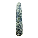 Palo de masaje GEMSCITE de jaspe kambaba para meditaciones y equilibrio del chakra raíz