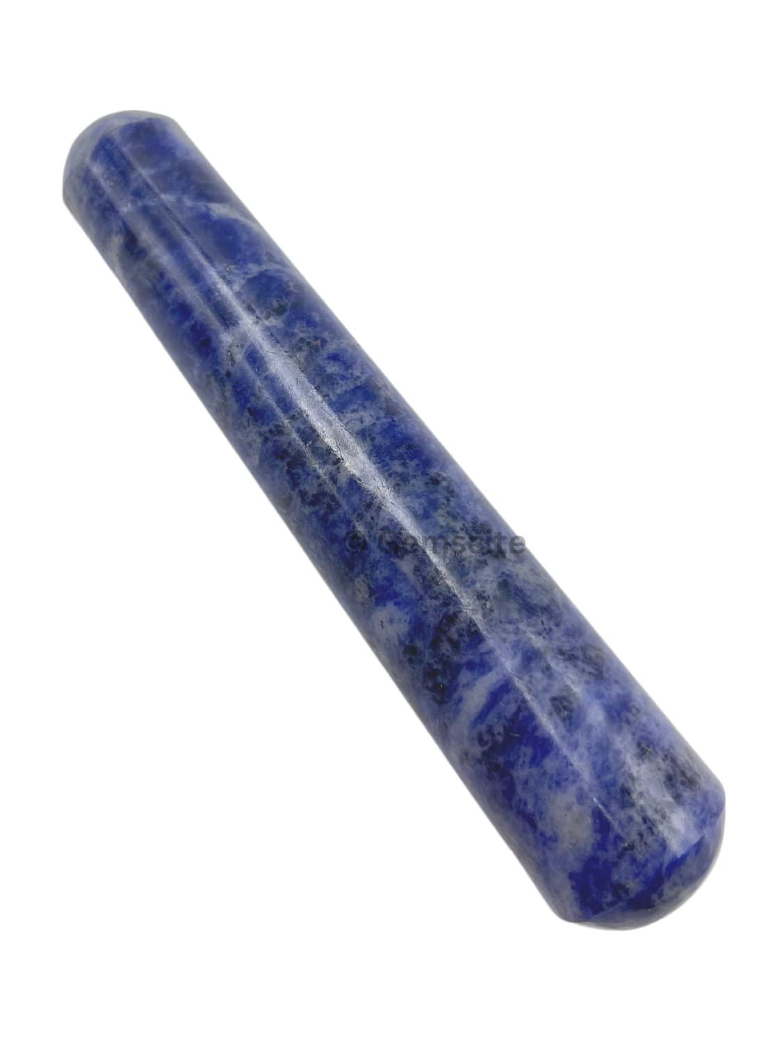 GEMSCITE varita redonda sodalita para Kundalini y protección energética