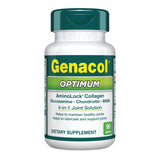 Genacol Optimum, empaque frontal, cuidado diario de las articulaciones.