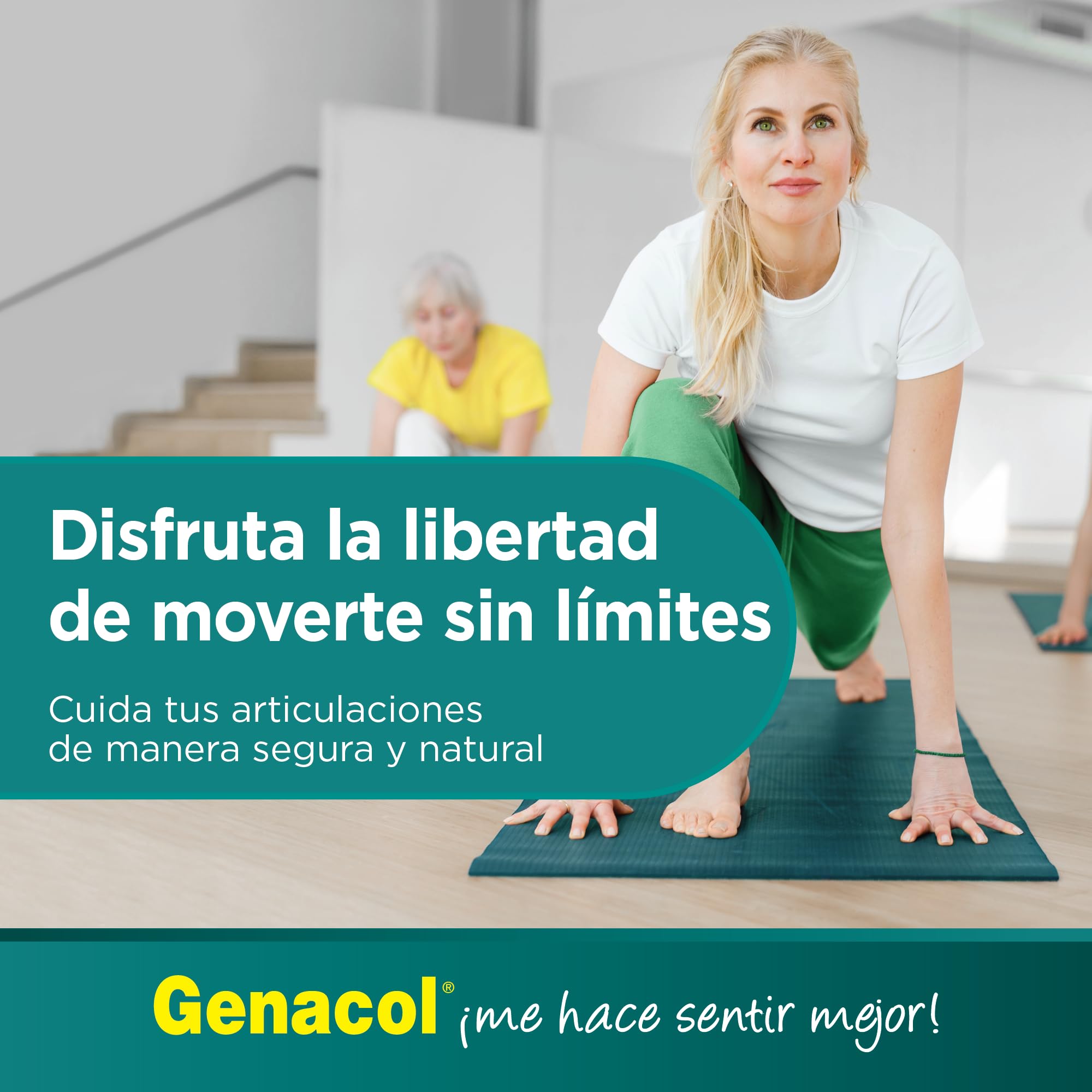 Genacol Original: etiqueta destaca ingredientes naturales y no transgénicos