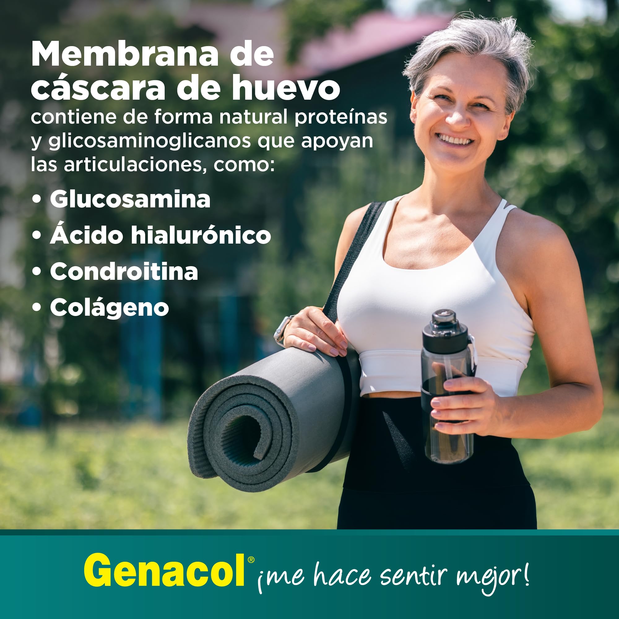 Genacol Ovoflex: opción vegetariana para cuidado de articulaciones.