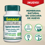 Genacol Ovoflex: textura suave de cápsula, fácil de ingerir.