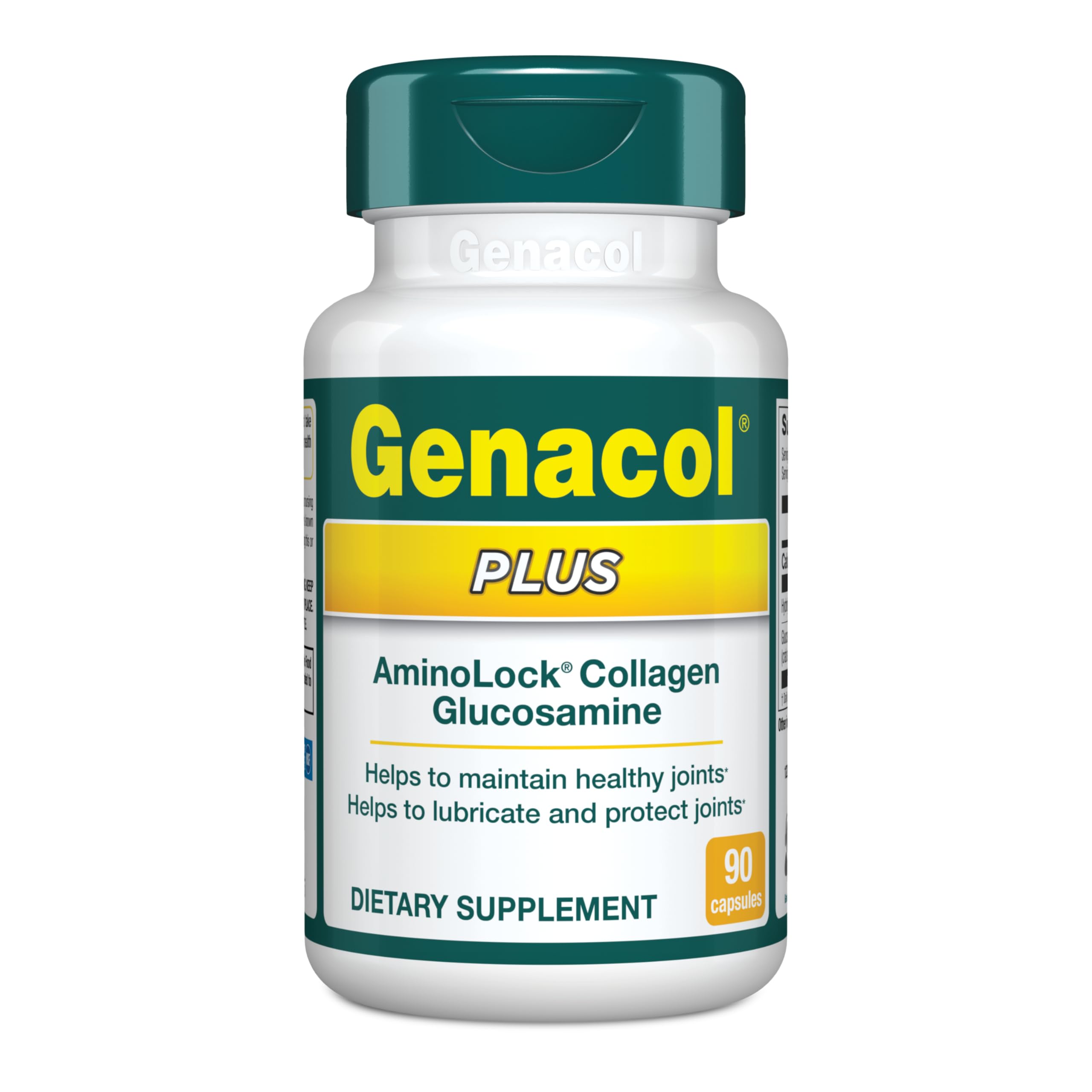 Genacol Plus bote de cápsulas, apoya la movilidad diaria de las articulaciones.