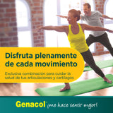 Genacol Plus tapa de cápsulas, apertura rápida y cómoda.