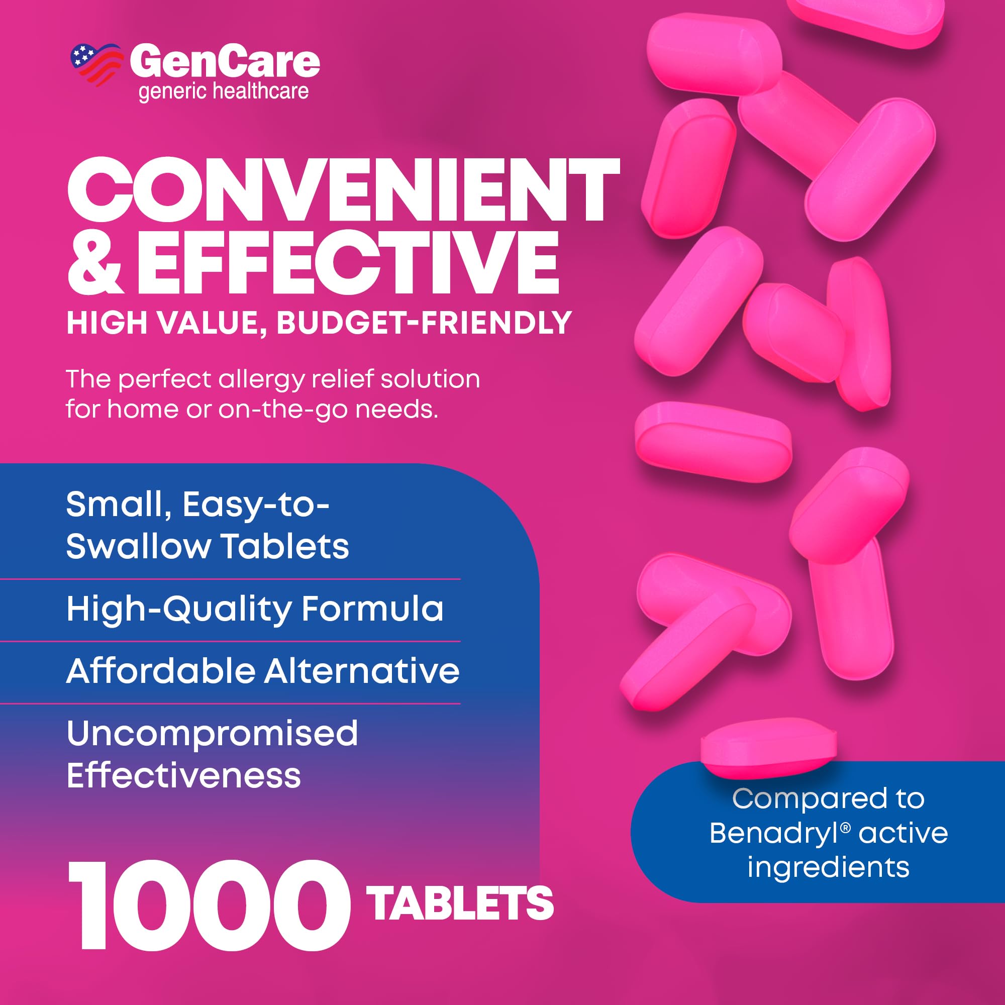 GenCare Alergia: mano sosteniendo la lata para stock duradero.