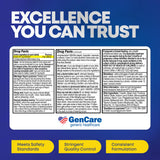 GenCare Aspirina 81 mg, tableta compacta, alivio temporal flexible