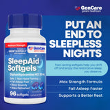 GenCare: cápsulas en primer plano para dormir mejor y despertar renovado