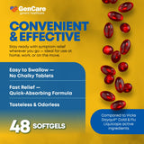 GenCare dextrometorfano - supresión de la tos para descanso.
