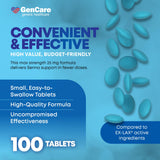 GenCare Senna 25mg tabletas nocturnas: apoyo digestivo durante el sueño.