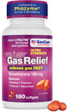 GenCare Simeticona 180 mg cápsulas blandas con alivio rápido del gas.