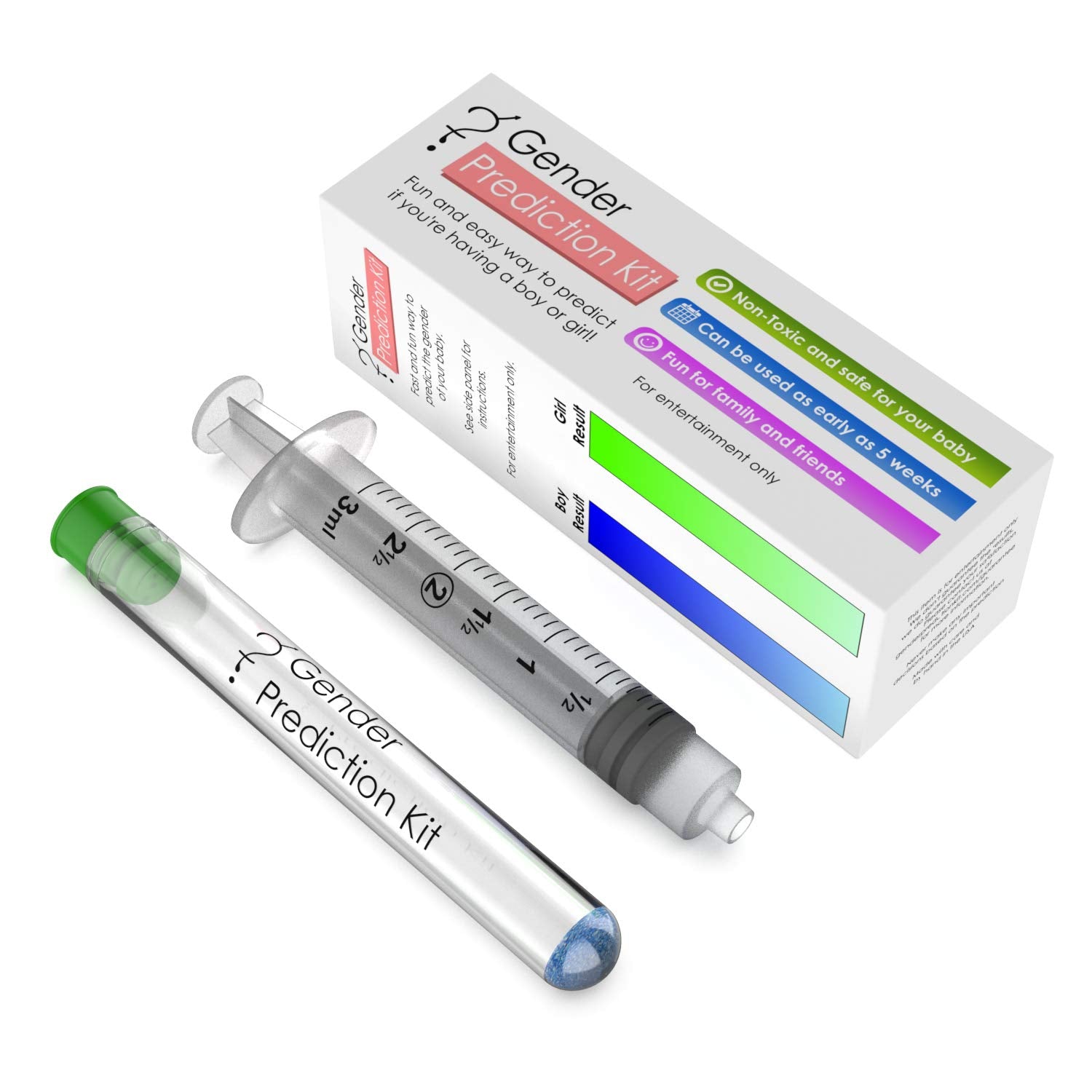 Kit de Predicción de Género: diversión para toda la familia durante la revelación.