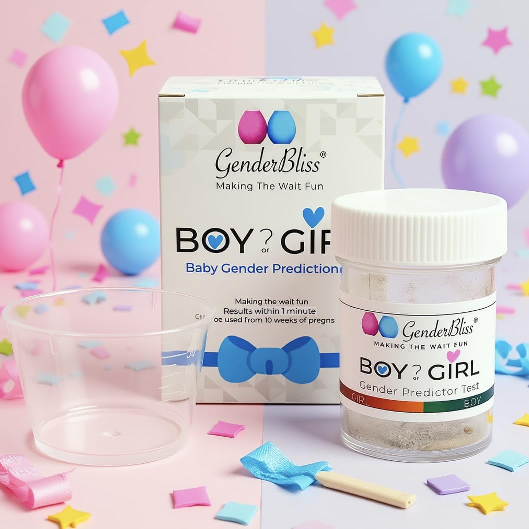 GenderPredictors GenderBliss, kit completo para revelación en casa