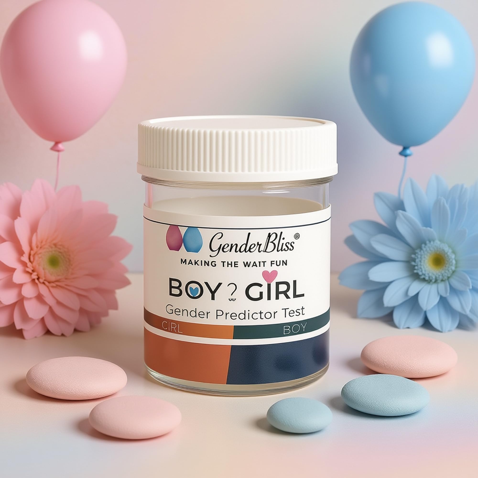 GenderPredictors GenderBliss, tabla de colores para interpretación