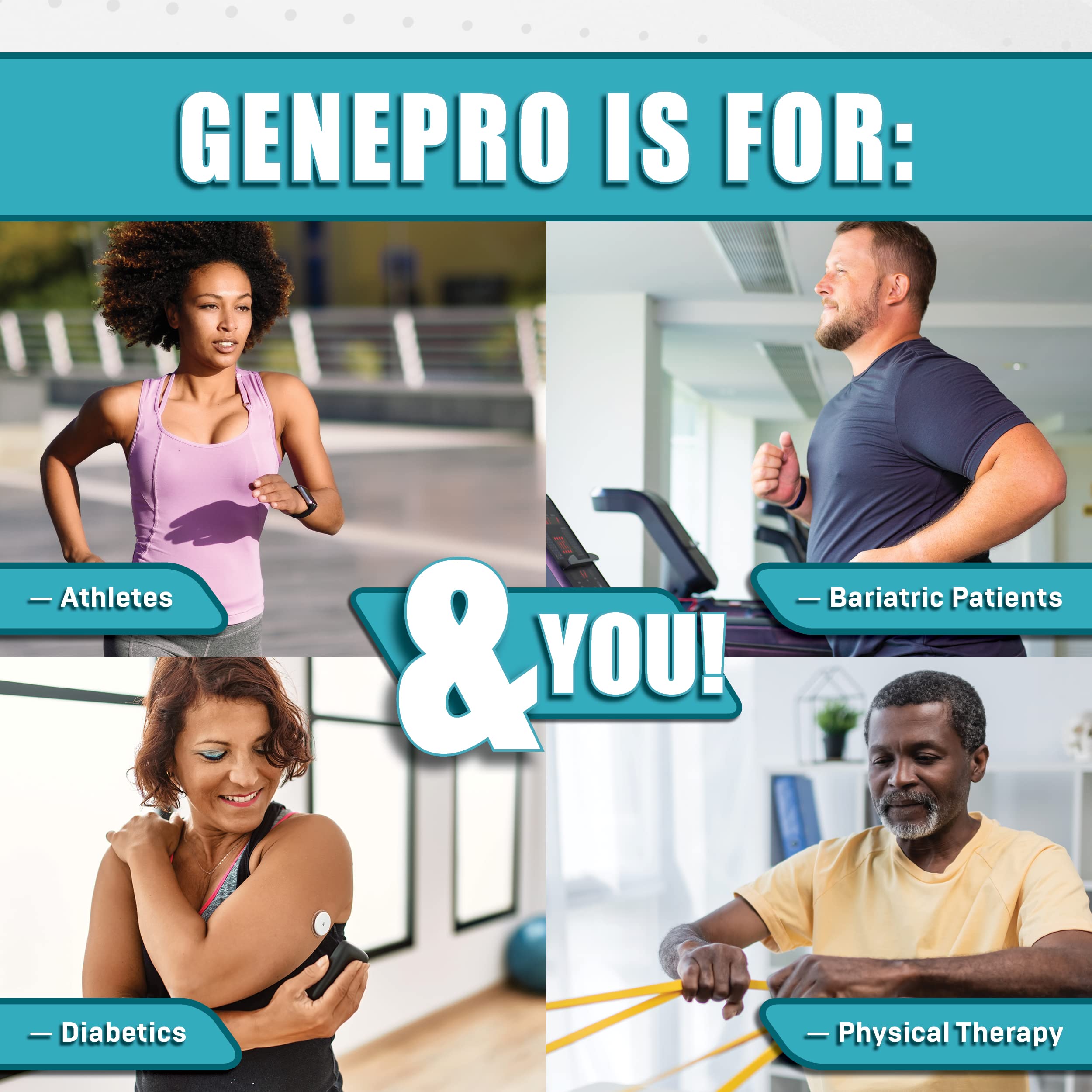 GENEPRO GEN. 3, opción horneable: sustituye harina con una cucharada.