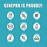 GENEPRO GEN. 3, proteína aislada libre de azúcar, gluten y OGM.