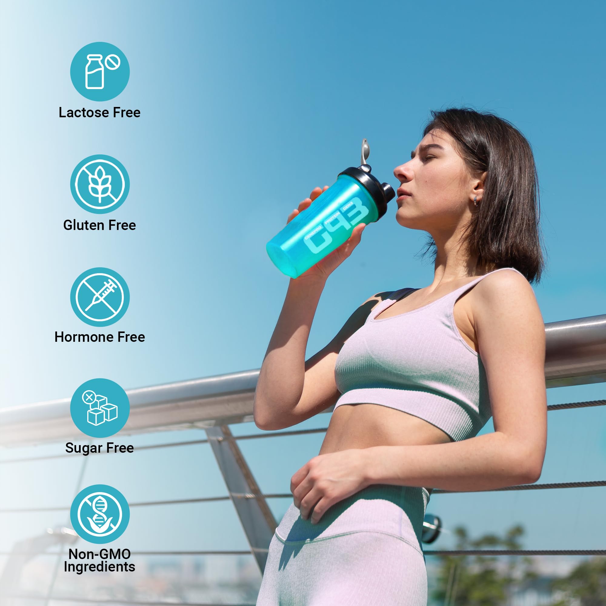 Etiqueta nutricional de GENEPRO GEN. 3 muestra perfil de proteína