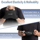 Gorro frío General Medi migraña flexible, se adapta tras congelar para uso cómodo.
