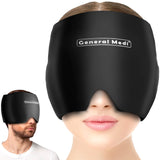 Gorro frío General Medi migraña frente, alivio puntual para la frente.
