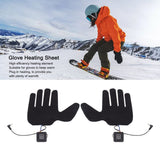 Guantes calefactores Generic con 3 niveles de calor para distintas condiciones.