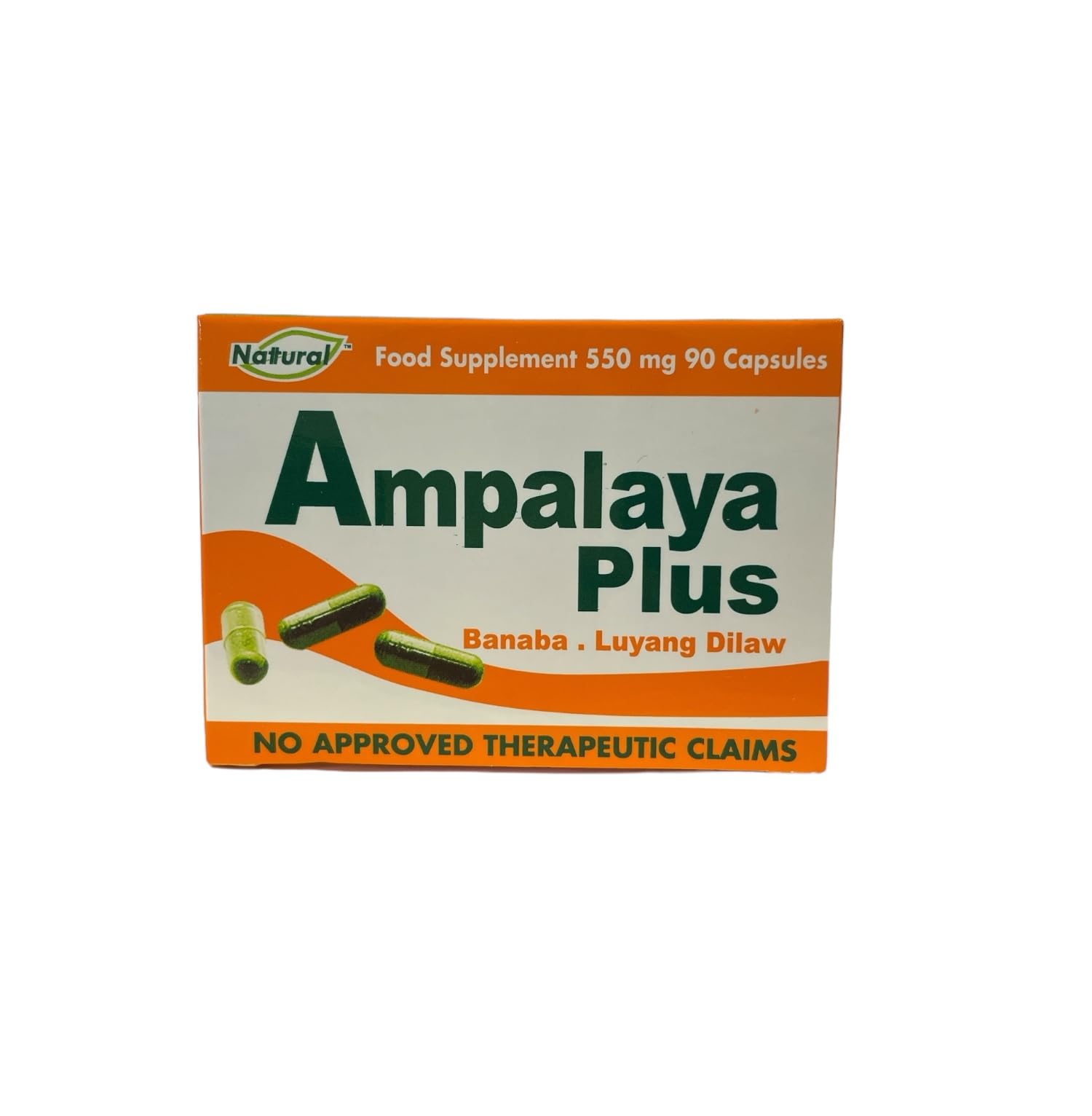 Generic Ampalaya Plus en botella vertida, opción para iniciar una rutina saludable