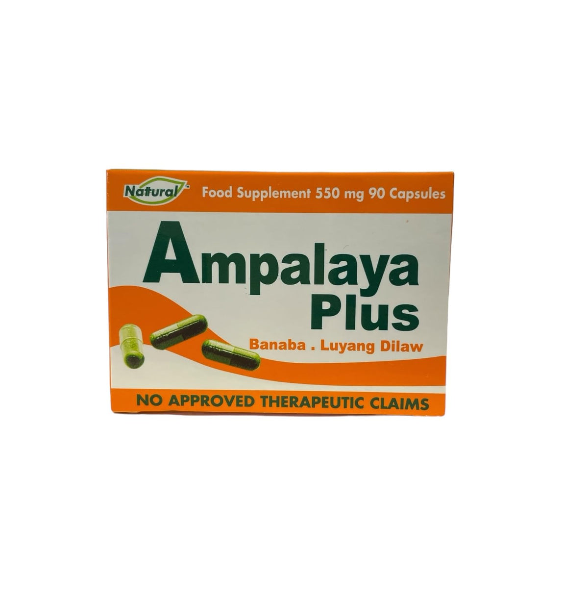 Generic Ampalaya Plus en botella vertida, opción para iniciar una rutina saludable