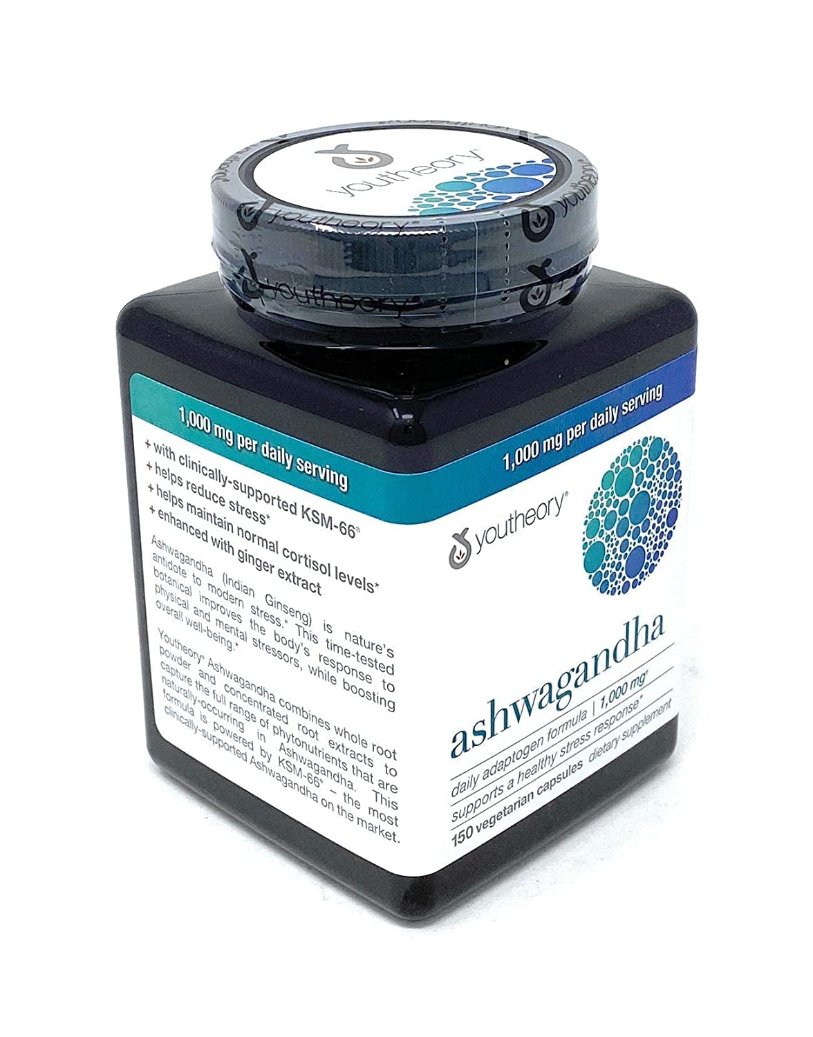 Genérico Ashwagandha orgánico: cápsulas, apoyo diario para equilibrio y bienestar.