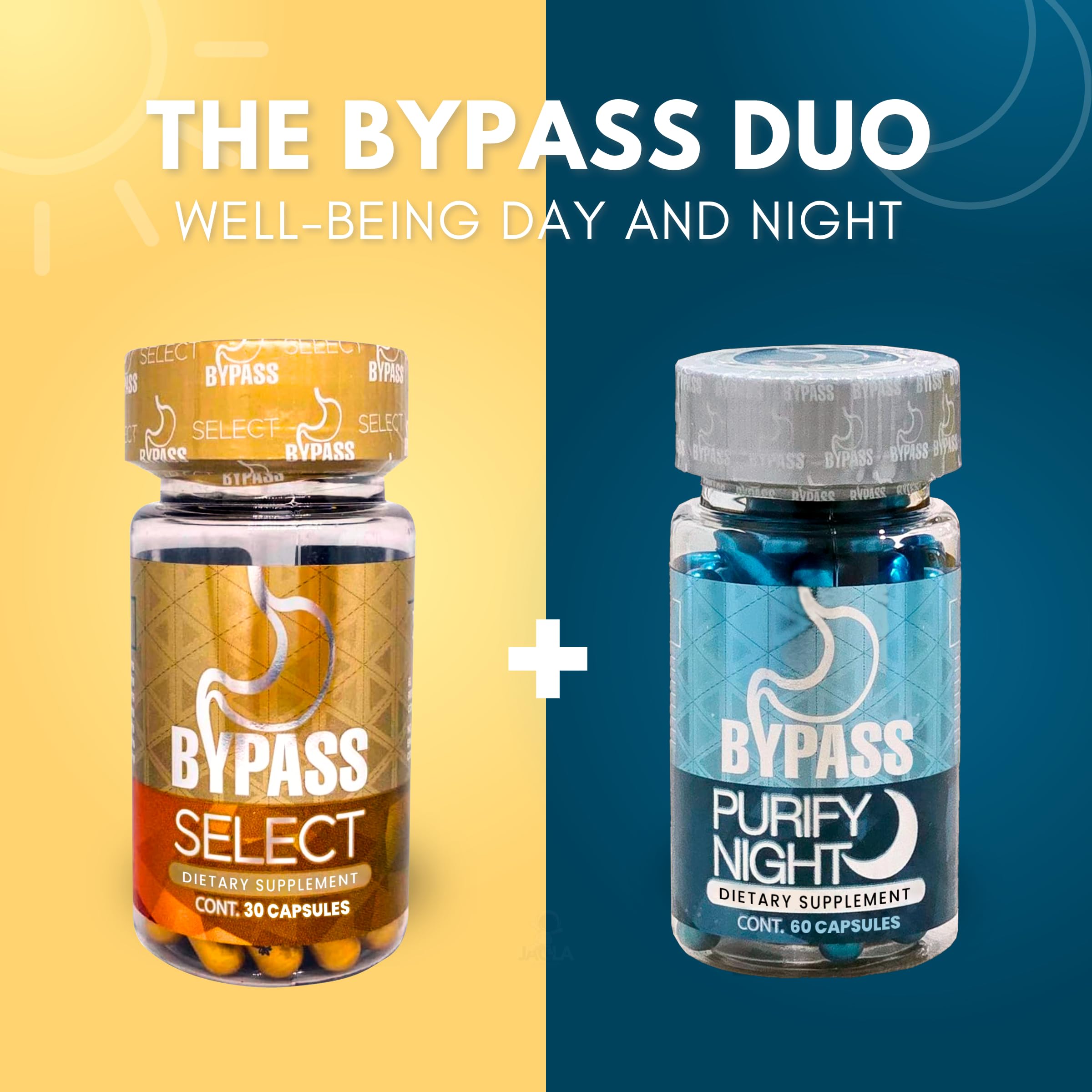 Generic Bypass Duo Select Purify: cápsulas diurnas para un día activo