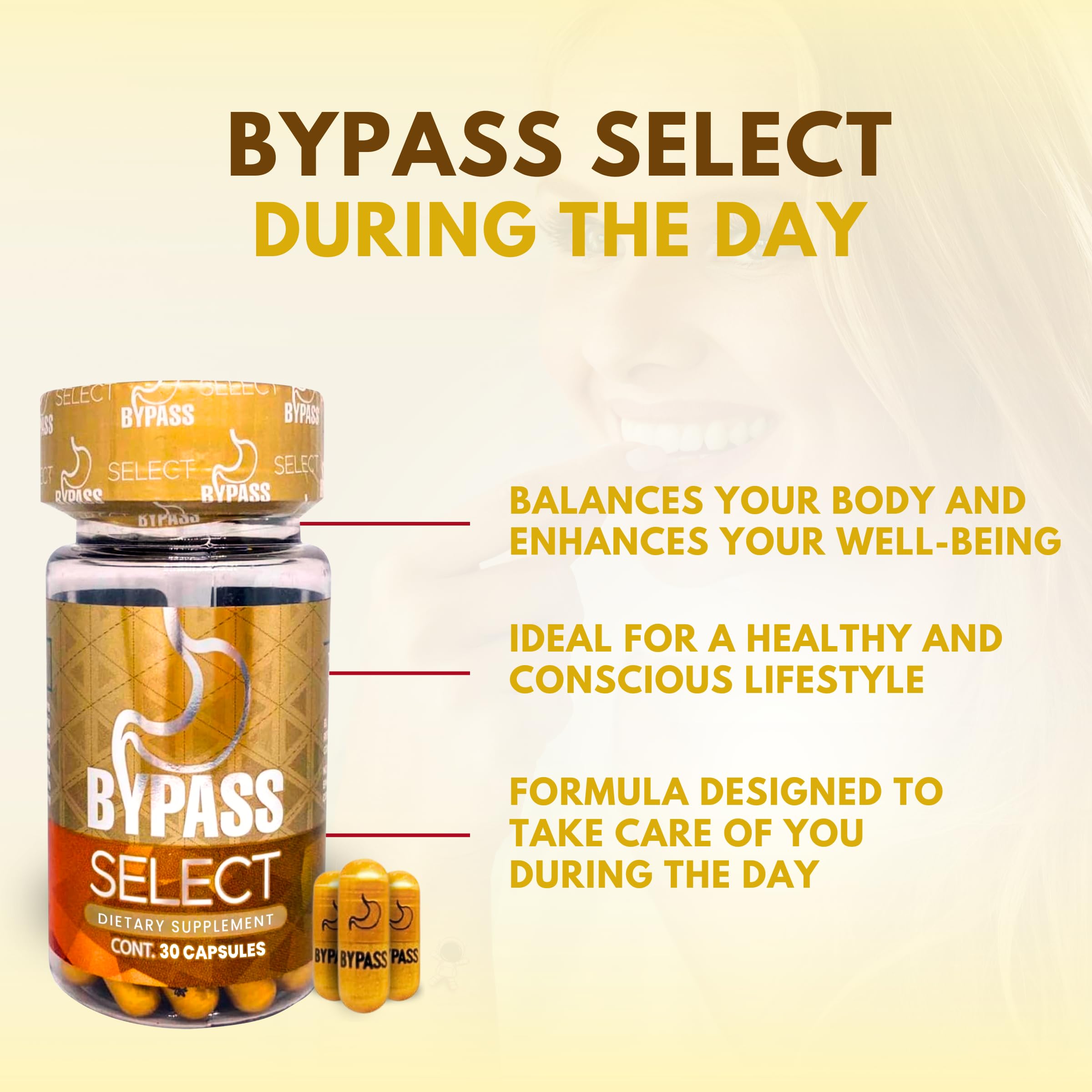 Generic Bypass Duo Select Purify: cápsulas nocturnas para apoyar el descanso