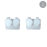 Caja de lentes de contacto pozo profundo Generic, ideal para emergencias y transporte seguro