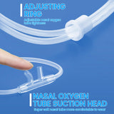 Generic cánula nasal transparente, compatible con la mayoría de equipos.