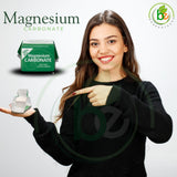 Generic Carbonato de Magnesio, uso diario en bebidas tibias para rituales de bienestar.