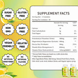 Gomitas Generic Potasio y Magnesio 600mg, primer plano, apoyo a la función muscular