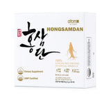 Ginseng Rojo Coreano Genérica: granulado esférico de 1 g listo para disolver en agua tibia.