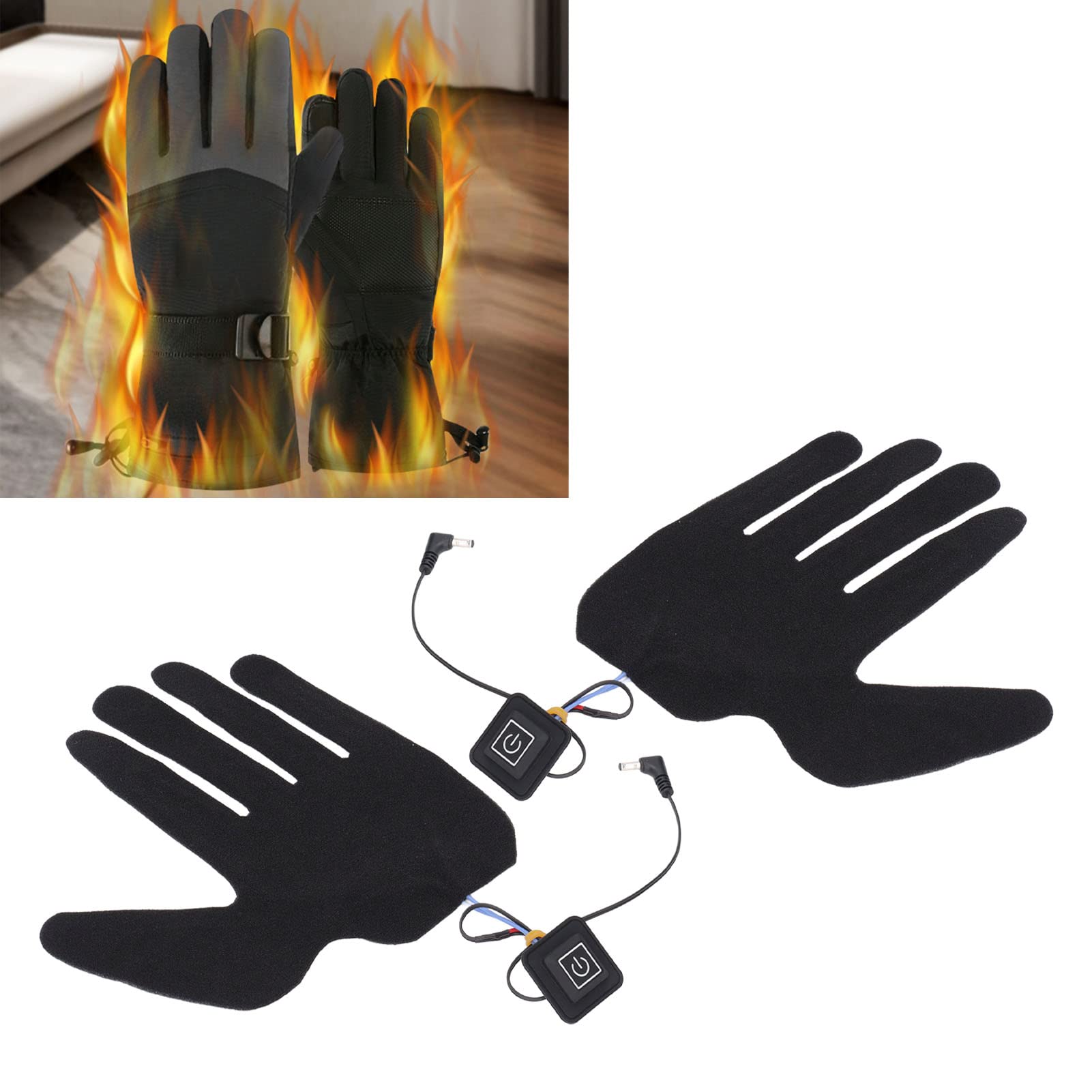 Guantes calefactores Generic con dos piezas para calor cómodo al aire libre.