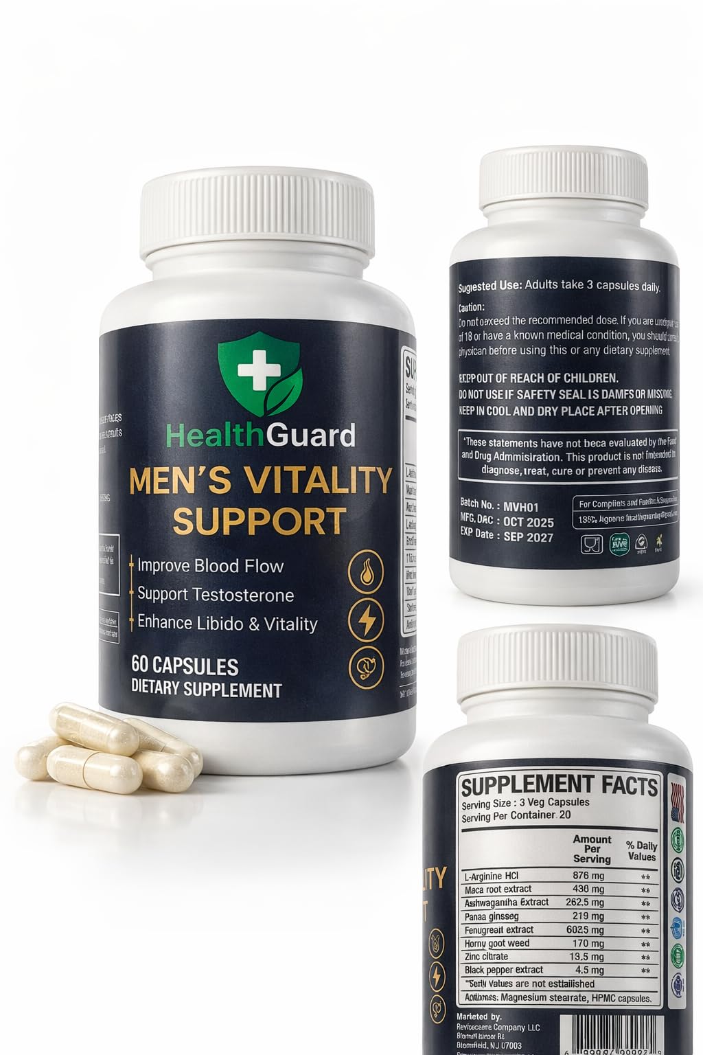 HealthGuard: se fabrica siguiendo BPM para calidad y seguridad.