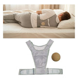 Genérico: dispositivo apnea lateral, diseño ergonómico para dormir cómodo.