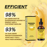Generic Suplemento Banana líquido original: medidas de gotas para control preciso.