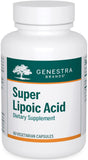 Genestra Brands Super Lipoic Acid: caja del producto, soporte para metabolismo saludable