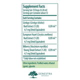 Genestra Micro-gen: etiqueta detallada para revisar ingredientes y dosis.
